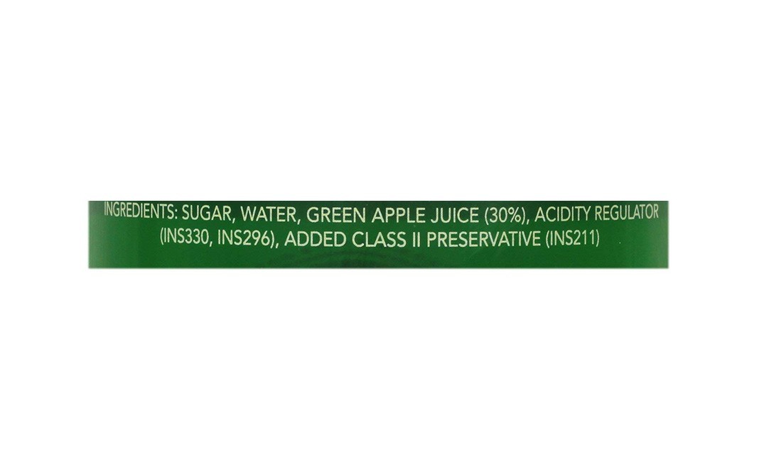 Marim Bula Green Apple Fruit Syrup   Bottle  1 litre